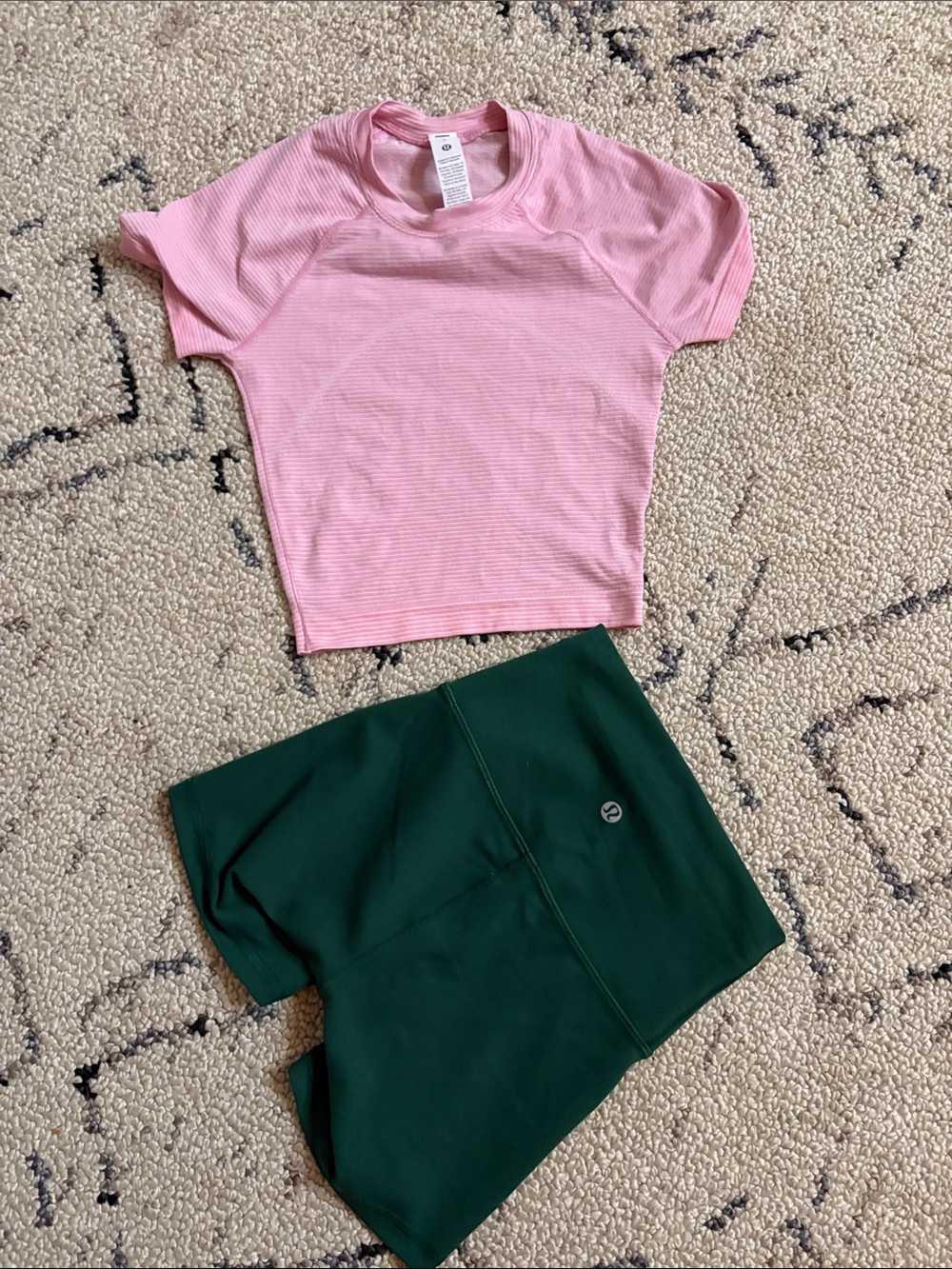 Lululemon set sz 0  NWOT